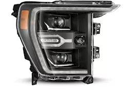 AlphaRex USA 21-23 f150 luxx led projector headlights  black w/ act light & seq signal/switchb