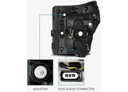 AlphaRex USA 11-16 f250/f350/f450/f550 super duty luxx-series led projector headlights