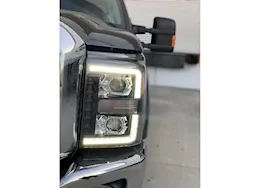 AlphaRex USA 11-16 f250/f350/f450/f550 super duty luxx-series led projector headlights