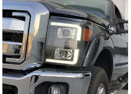 AlphaRex USA 11-16 f250/f350/f450/f550 super duty luxx-series led projector headlights
