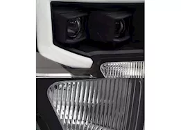 AlphaRex USA 09-14 f150 luxx-series led projector headlights plank style design black