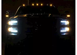 AlphaRex USA 15-18 silverado 2500/3500hd led projector headlights w/ act light/seq signal & drl blk