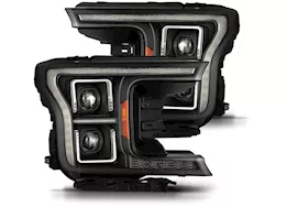 AlphaRex USA 18-20 f150 luxx-series led projector headlights, converter req w/led headlights