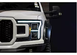 AlphaRex USA 18-20 f150 luxx-series led projector headlights, converter req w/led headlights
