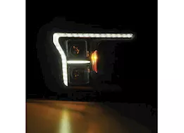 AlphaRex USA 18-20 f150 luxx-series led projector headlights, converter req w/led headlights