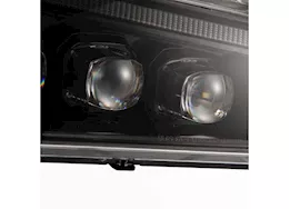 AlphaRex USA 03-06 silverado 1500/2500/3500 avalanche nova led projector headlights/alpha-black