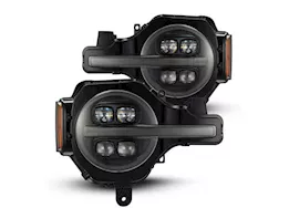 AlphaRex USA 21-23 bronco nova led projector headlights/alpha-black