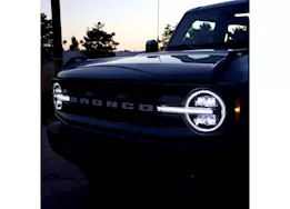 AlphaRex USA 21-23 bronco nova led projector headlights/alpha-black