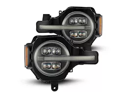 AlphaRex USA 21-23 bronco nova led projector headlights/alpha-black