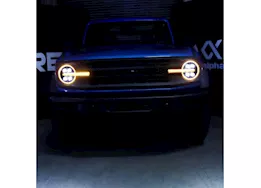 AlphaRex USA 21-23 bronco nova led projector headlights/alpha-black