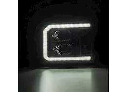 AlphaRex USA 05-07 f250/f350/f450/f550 super duty luxx-series projector headlights black