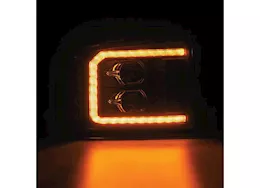 AlphaRex USA 05-07 f250/f350/f450/f550 super duty luxx-series projector headlights black