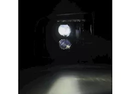 AlphaRex USA 05-07 f250/f350/f450/f550 super duty luxx-series projector headlights black