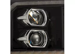 AlphaRex USA 05-07 f250/f350/f450/f550 super duty luxx-series projector headlights black