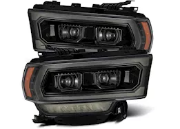 AlphaRex USA 19-22 ram 2500 luxx-series led proj hls plank style alpha blk w/activation light/