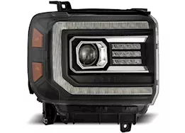 AlphaRex USA 14-18 sierra luxx-series led projector headlights black