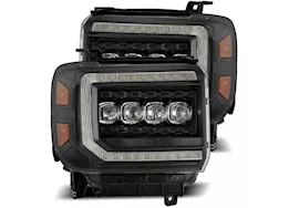AlphaRex USA 14-18 sierra nova-series led projector headlights black