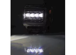 AlphaRex USA 14-18 sierra nova-series led projector headlights black