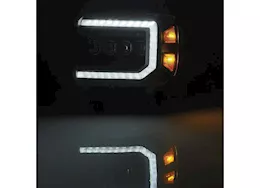 AlphaRex USA 14-18 sierra nova-series led projector headlights black