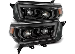 AlphaRex USA 10-13 4runner luxx-series led projector headlights alpha-black