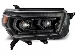 AlphaRex USA 10-13 4runner luxx-series led projector headlights alpha-black