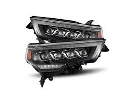 AlphaRex USA 14-22 4runner nova led projector headlights black w/activation light & seq signal/switchback drl