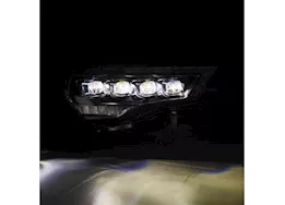 AlphaRex USA 14-22 4runner nova led projector headlights black w/activation light & seq signal/switchback drl