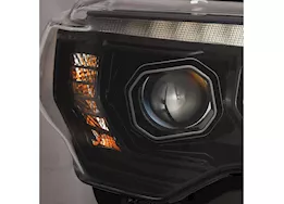 AlphaRex USA 14-22 4runner luxx led projector headlights/black