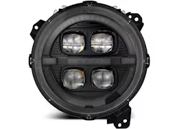 AlphaRex USA 18-23 wrangler/gladiator jl/lt nova series led prjctr headlights alpha blck