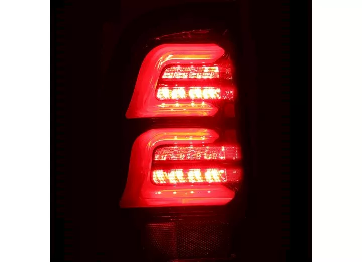 AlphaRex USA 97-04 f150 no supercrew pro-series led tail lights red smoke