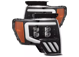 AlphaRex USA 09-14 f150 nova-series led projector headlights black