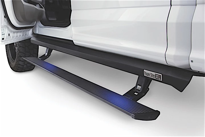 Amp Research 04-07 f250/f350/f450 super duty supercrew powerstep xl not plug and play Main Image