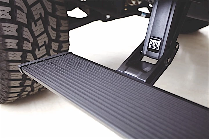 Amp Research 08-16 f250/f350 powerstep xtreme black running board Main Image