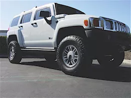 Amp Research 08-09 hummer h3 powerstep w/light kit