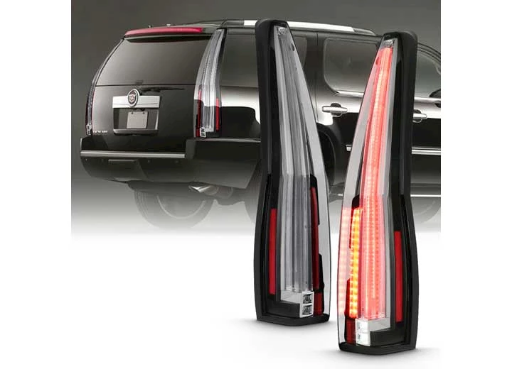 Anzo, Usa 07-14 ESCALADE LED TL RED/CLEAR