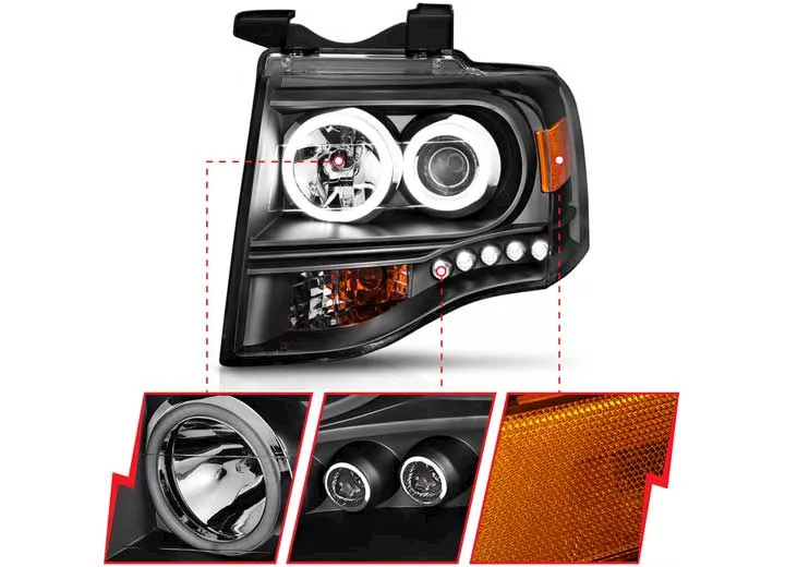 Anzo, USA Projector Headlights