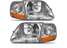 Anzo, Usa 97-03 f150 crystal headlight g2 clear with parking light