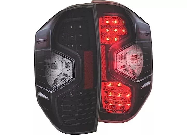 Anzo, Usa 14-21 tundra l.e.d taillights black clear driver/passenger