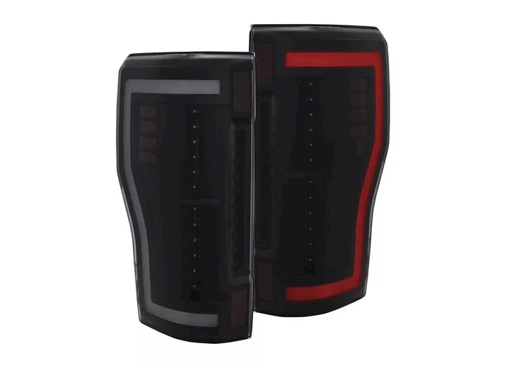 Anzo, Usa 17-c f250/350/450 led taillights smoke