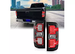 Anzo, Usa 14-18 silverado 1500/2500/3500 hd led taillights black