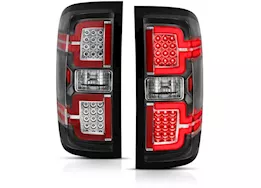 Anzo, Usa 14-18 silverado 1500/2500/3500 hd led taillights black