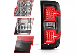 Anzo, Usa 14-18 silverado 1500/2500/3500 hd led taillights black