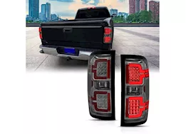 Anzo, Usa 14-18 silverado 1500/2500/3500 hd led taillights smoke