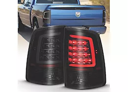 Anzo, Usa 09-18 ram 1500/ 10-18 ram 2500/3500 led taillight plank style black w/smoke lens