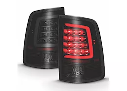 Anzo, Usa 09-18 ram 1500/ 10-18 ram 2500/3500 led taillight plank style black w/smoke lens