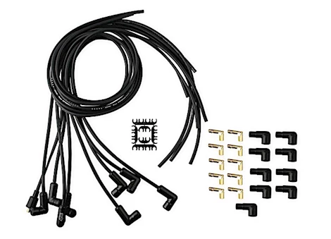 Accel UNI CERAMIC 90 BOOTS WIRE KIT- BLACK