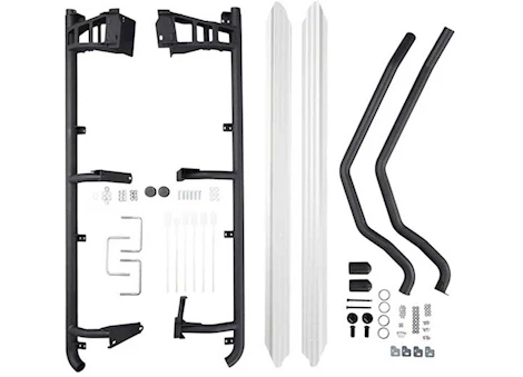 ARB Usa/Old Man Emu 19-C RANGER SUMMIT SIDE STEP KIT; INTEGRIT COATING; INCLUDES SIDE STEP AND RAIL