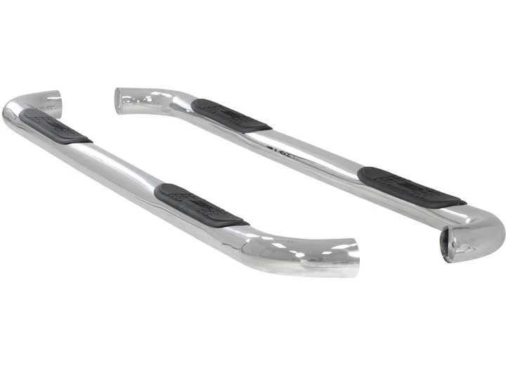 Aries 00-06 excursion and 99-16 f250/f350 super duty crew cab 3in stainless steel nerf bars Main Image