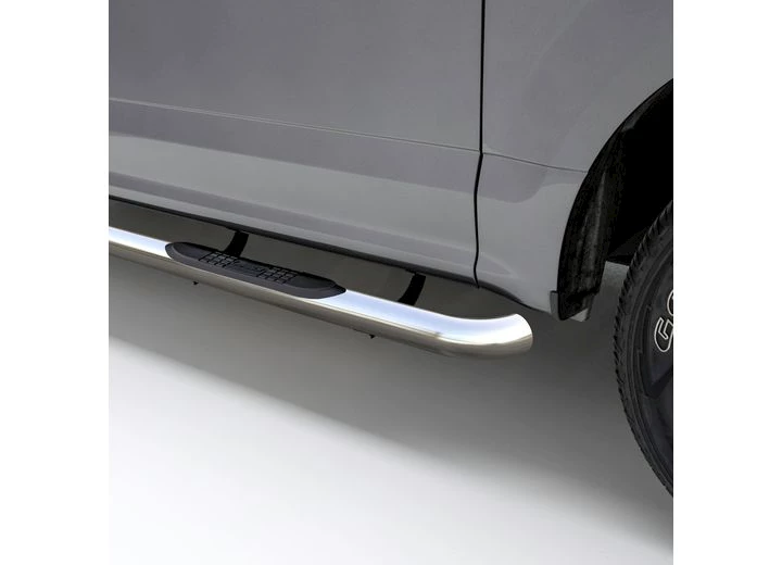 Aries 19-c silverado/sierra 1500 extended cab 3in round polished stainless steel side bars Main Image