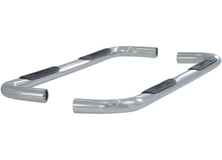 Aries 02-08 RAM 1500 QUAD CAB AND 03-08 RAM 2500/3500 QUAD CAB 3IN STAINLESS STEEL NERF BARS